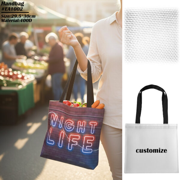 EA1002 Canvas Tote Bag