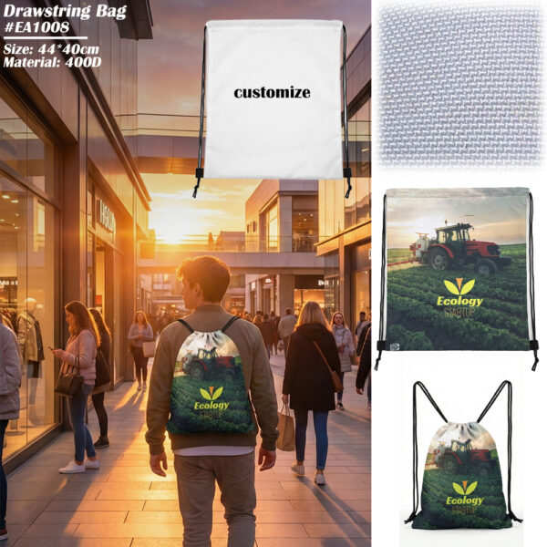 EA1008 Drawstring Bag